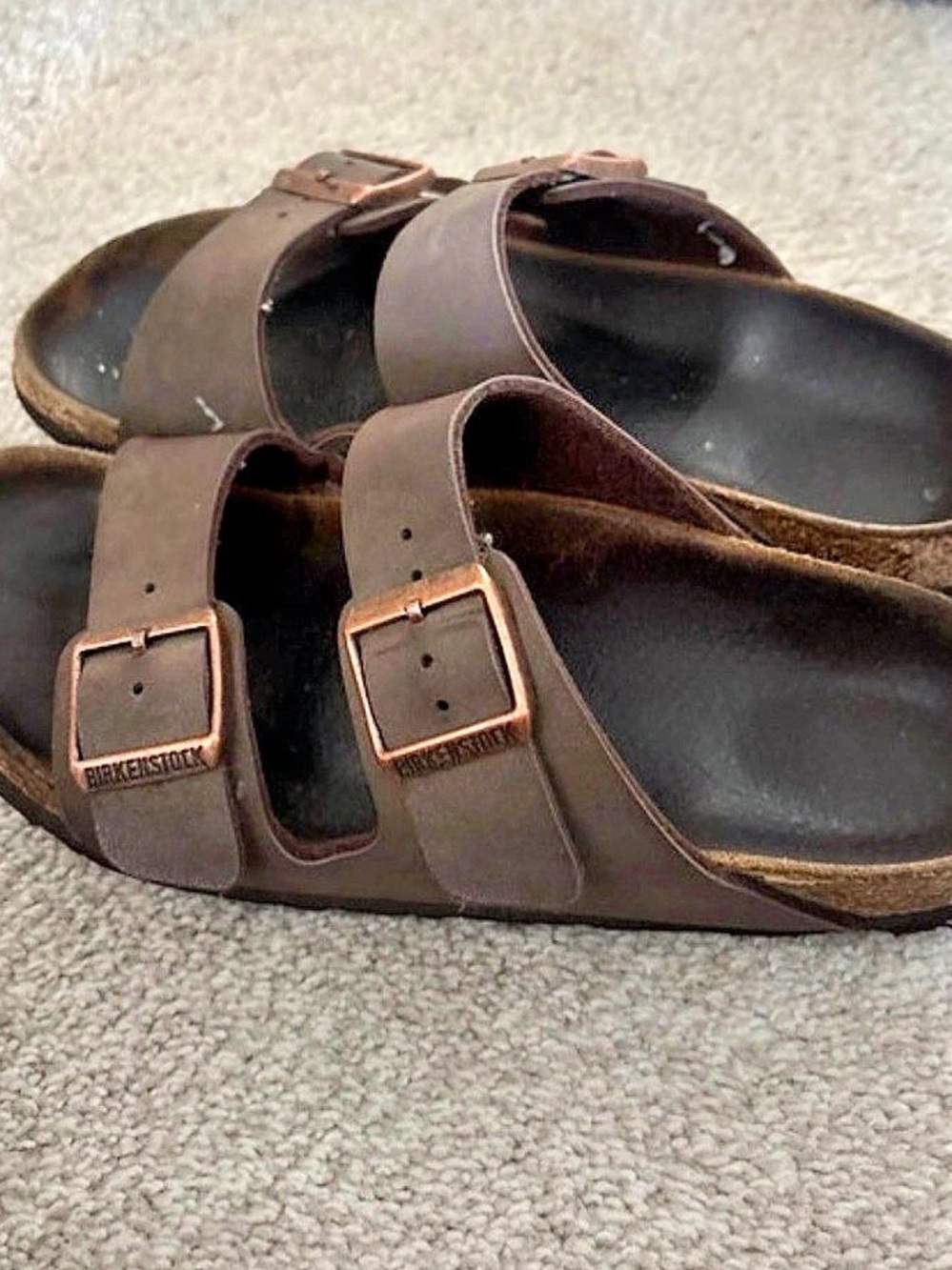 Birkenstock Arizona Leather Sandals Brown